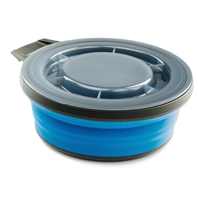 GSI Outdoors Escape Bowl + Lid Πτυσσόμενο Μπολ Φαγητού 650 ml, μπλε