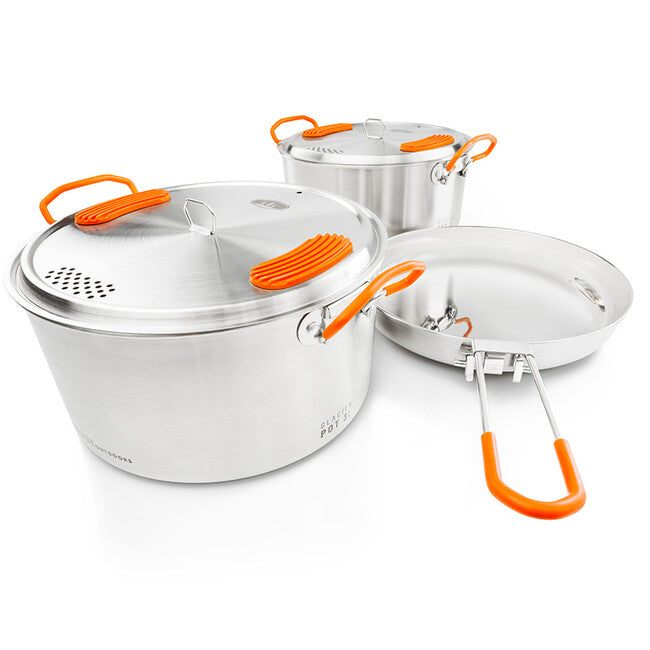 GSI Outdoors Glacier Σετ Σκευών Κατασκήνωσης 2+3 l