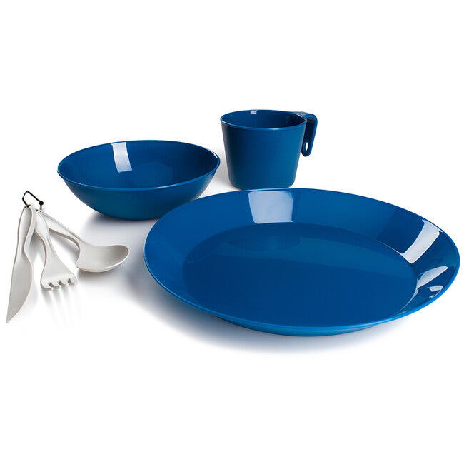 GSI Outdoors Cascadian 1 σετ σκευών για έναν άτομο, μπλε