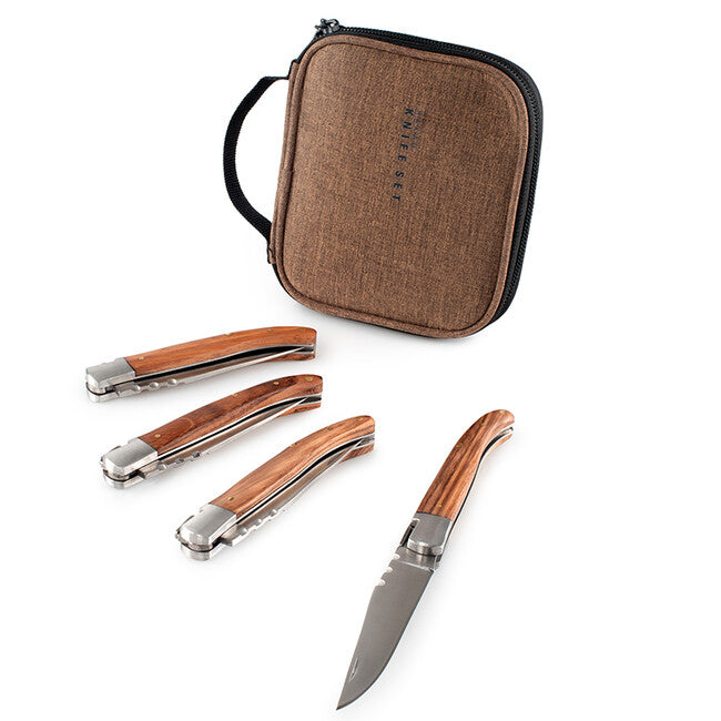 GSI Outdoors Rakau Σετ Μαχαιριών Κρέατος με Κλείσιμο