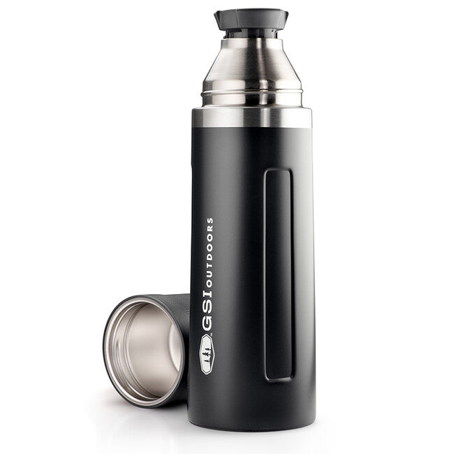 GSI Outdoors Glacier Stainless Vacuum Bottle θερμός 1 L, μαύρο