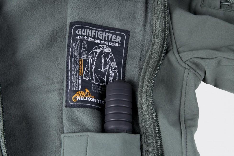 Helikon-Tex Gunfighter Αδιάβροχο και Ανθεκτικό στον Άνεμο Μπουφάν, σκούρο γκρι