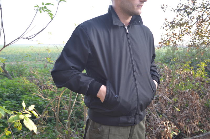 Pro Company Harrington Μπουφάν Αγγλικού Στυλ, μαύρο