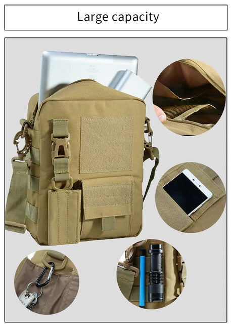 Dragowa Tactical Τσάντα Ώμου 4L, Πράσινο