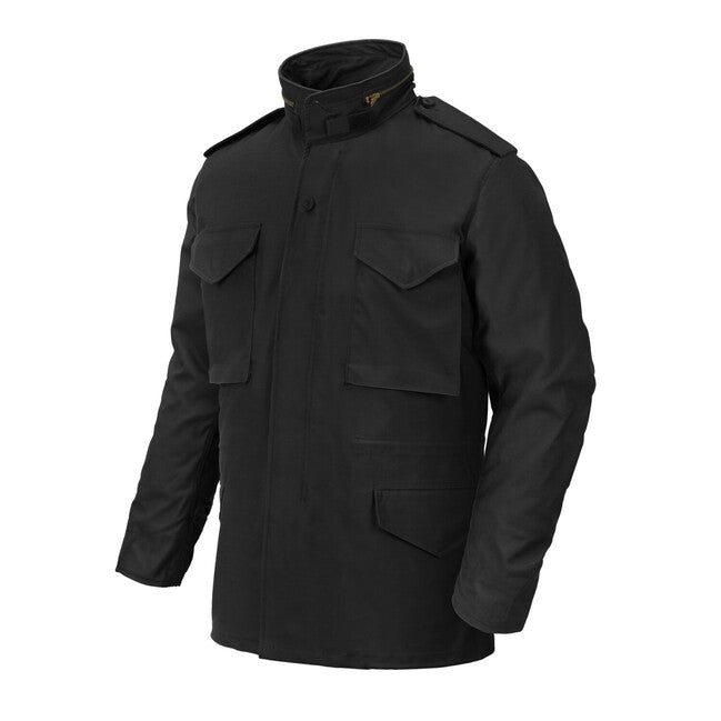 Helikon-Tex M65 μπουφάν NyCo Sateen, μαύρο