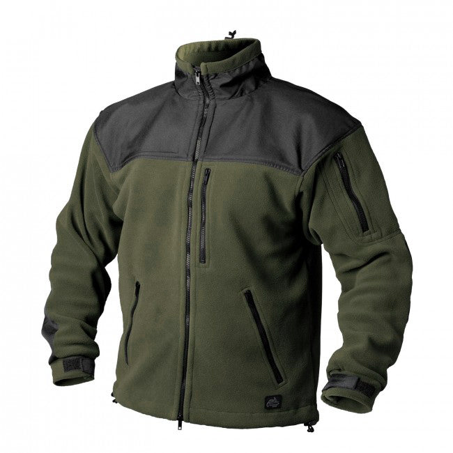 Helikon-Tex Classic Army Ενισχυμένο Φούτερ Fleece, λαδί-μαύρο