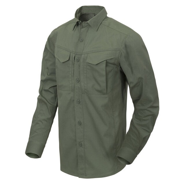 Helikon-Tex DEFENDER Mk2 Πουκάμισο Μακρυμάνικο PolyCotton Ripstop, λαδί πράσινο