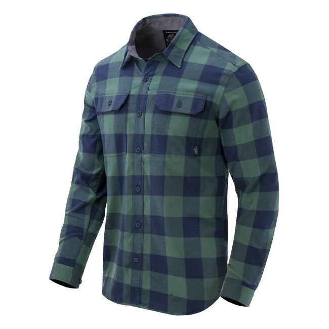 Helikon-Tex GreyMan Πουκάμισο Moss Green Checkered