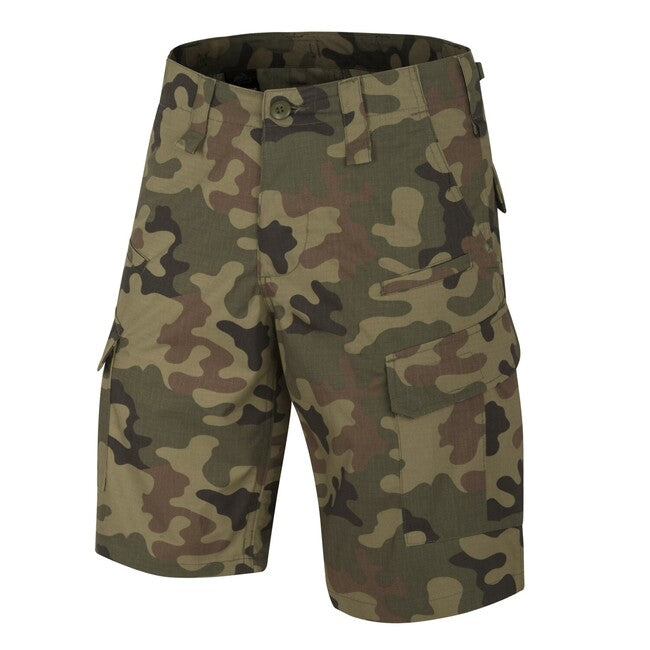 Helikon-Tex CPU Παντελόνι Κοντό PolyCotton Ripstop, EN Woodland