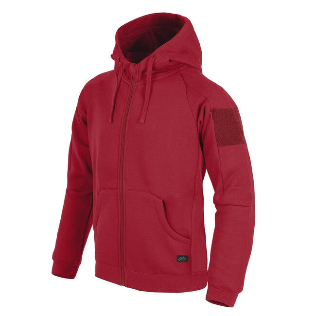 Helikon-Tex Φούτερ με Κουκούλα Τακτικό FullZip, Κόκκινο