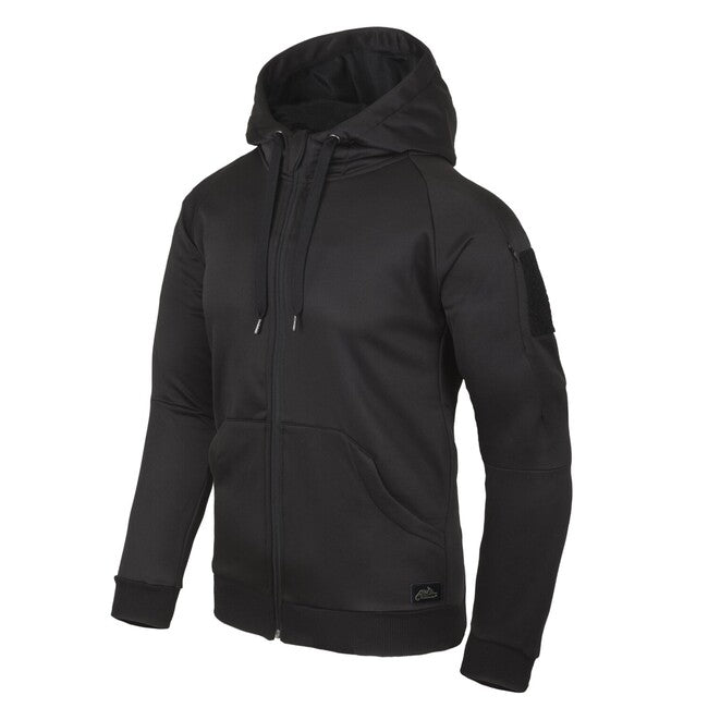 Helikon-Tex Urban Tactical Φούτερ με Κουκούλα (FullZip), Μαύρο