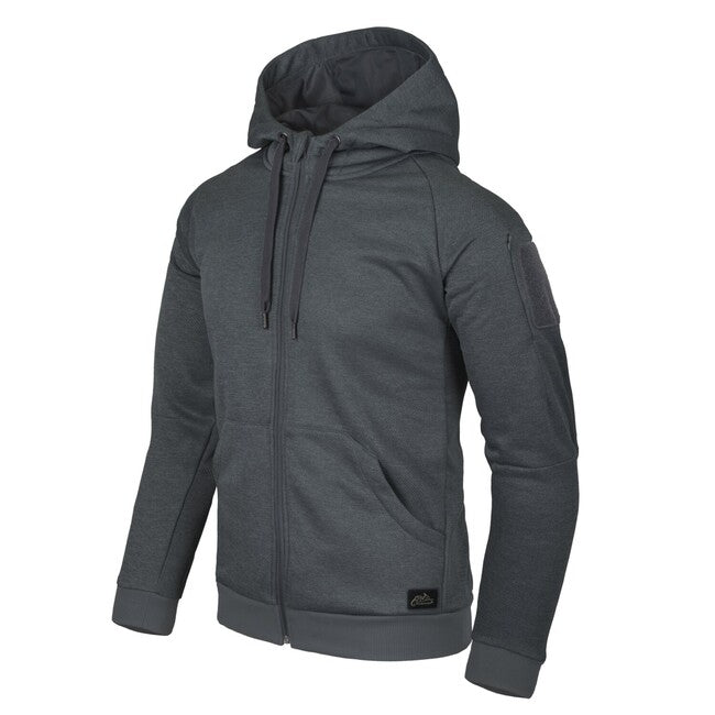 Helikon-Tex URBAN TACTICAL HOODIE Φούτερ FullZip, Melange Black-Grey