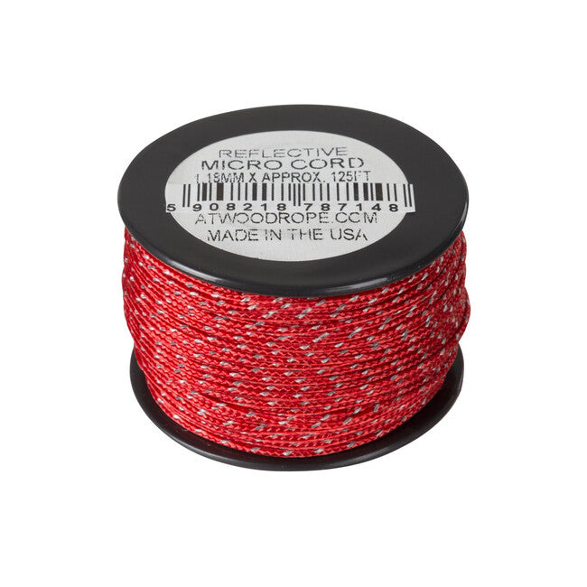 Helikon-Tex Μικροανακλαστική Κορδέλα 1,18 mm (125 stόματα), κόκκινο