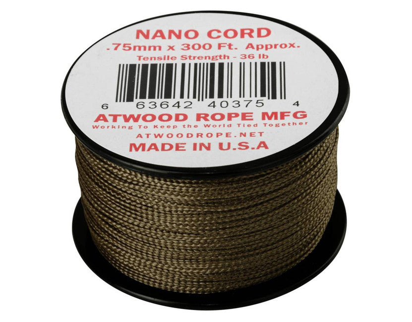 Helikon-Tex Nano Cord Σχοινί Αλεξιπτώτου 300FT, 91 μέτρα, coyote