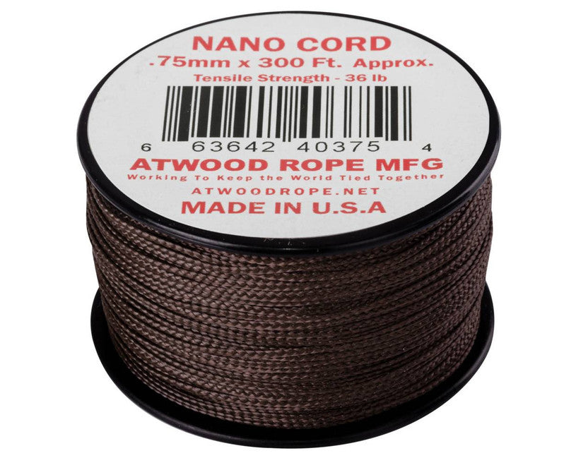 Helikon-Tex Nano Cord Σχοινί Αλεξίπτωτου 300FT, 91 μέτρα, καφέ
