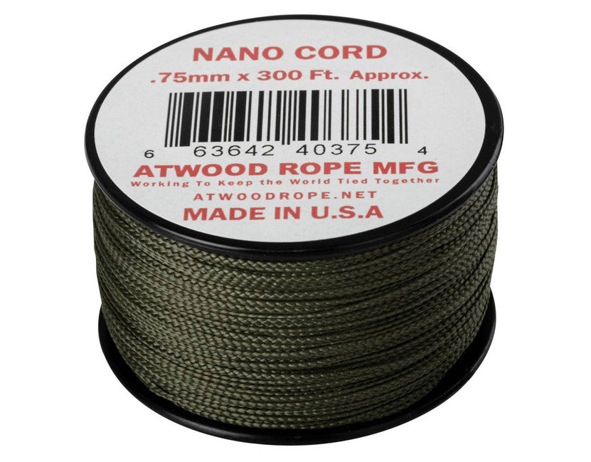 Helikon-Tex Nano Cord Σχοινί Αλεξιπτώτου 300FT, olive drab, 91 μέτρα