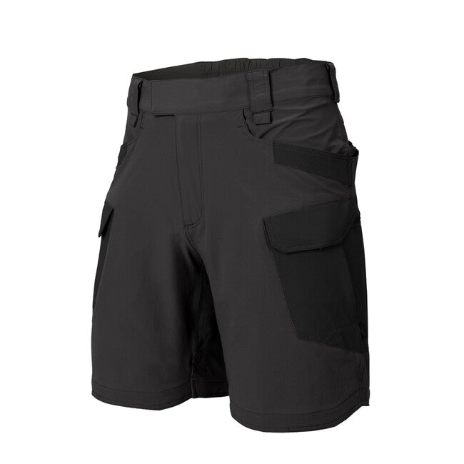 Helikon-Tex OTS 8.5" σορτς VersaStretch τακτικό εξωτερικού χώρου Versa Stretch Lite, Ash Grey / Black