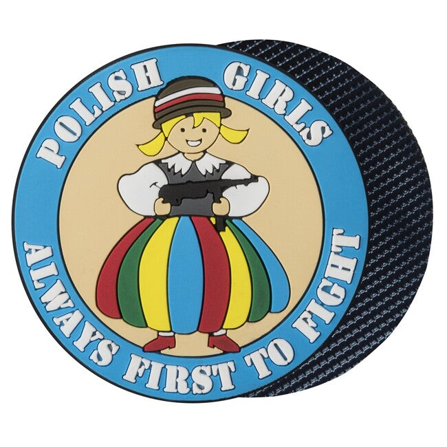 Helikon-Tex "POLISH GIRLS" Nашивка PVC, Μπλε