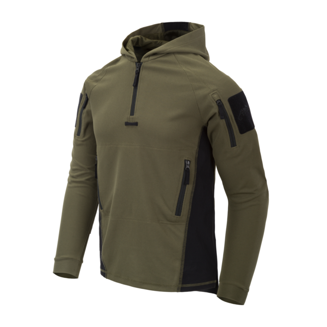 Helikon-Tex Range Hoodie TopCool Φούτερ με Κουκούλα, Λαδί/Μαύρο
