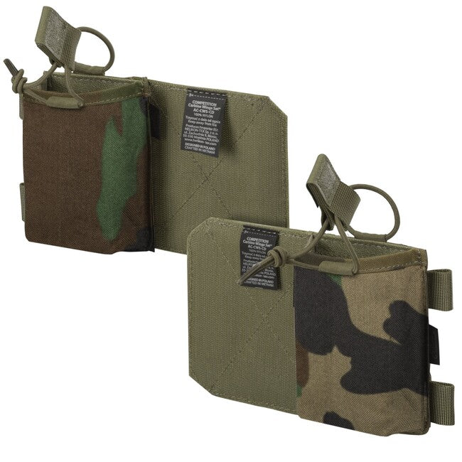 Helikon-Tex "COMPETITION" σετ πλευρικών επιπρόσθετων τσαντών, US Woodland