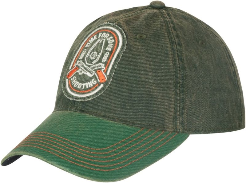Helikon-Tex Καπέλο Shooting Time, Dirty Washed Cotton, Dirty Washed Dark Green / Kelly