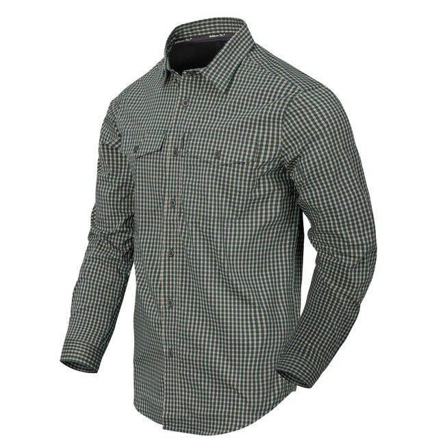 Helikon-Tex Πουκάμισο Tactical Savage Green Checkered κρυφής μεταφοράς