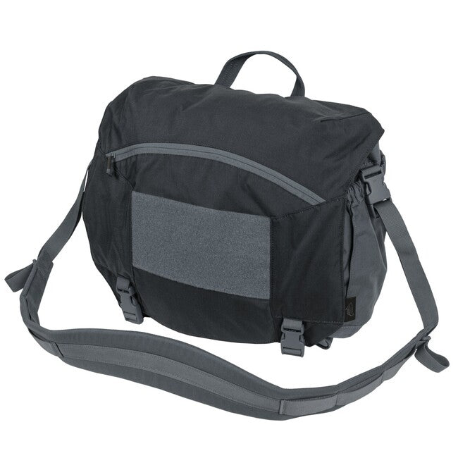 Helikon-Tex URBAN Τσάντα Ώμου Cordura, Μαύρο / Σκούρο Γκρι, Large