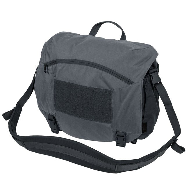 Helikon-Tex URBAN Τσάντα Ώμου Cordura, Σκούρο Γκρι / Μαύρο, Large