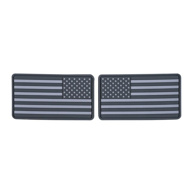 Helikon-Tex USA Large Flag Σήμα PVC, Γκρι (σετ - 2 τεμάχια)