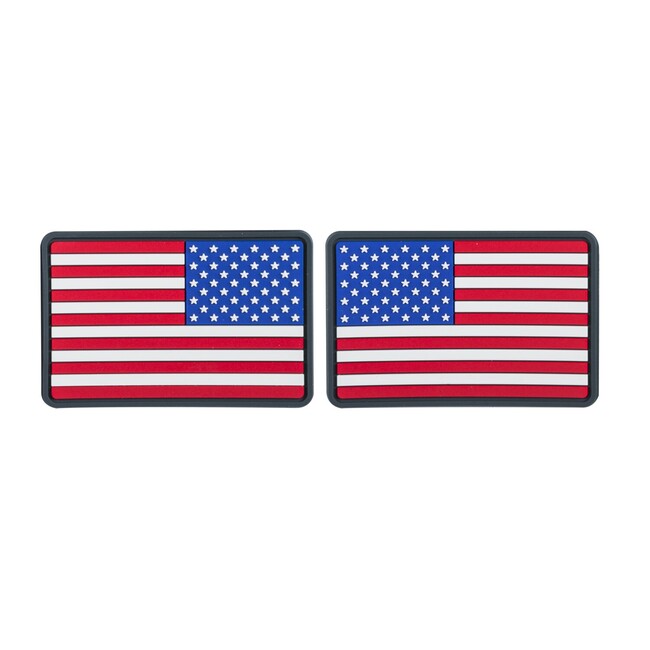 Helikon-Tex USA Small Flag PVC True Colors (σετ - 2 τεμάχια)