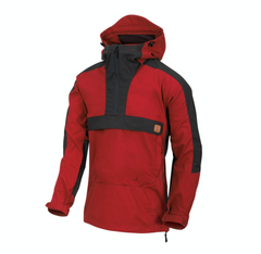 Helikon-Tex Woodsman anorak jakna, Crimson Sky/Ash Grey
