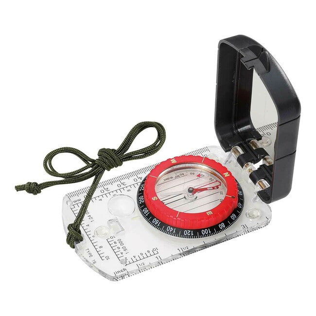 Herbertz Πυξίδα με Διαίρεση 360 Μοιρών, Διάφανη, 1:25000