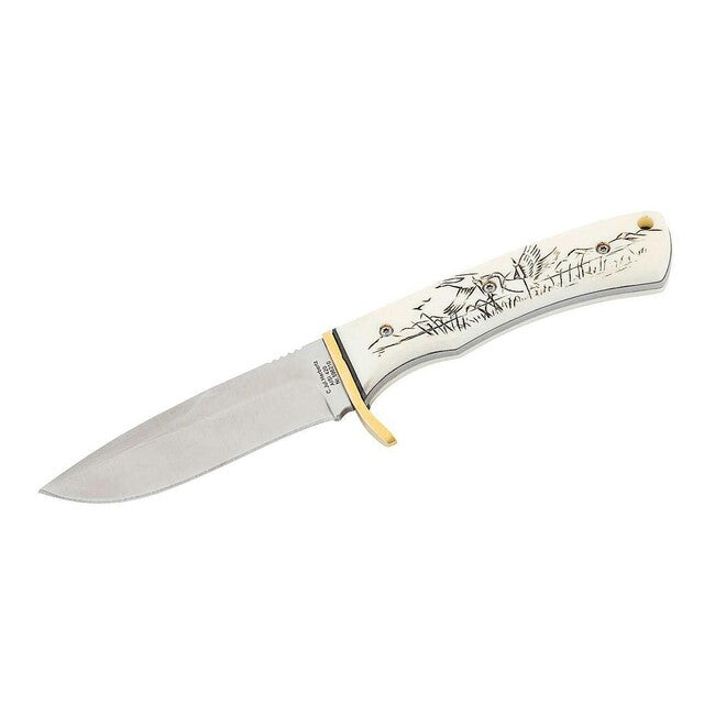 Herbertz Enten Μαχαίρι Ζώνης Drop Point, 10,3cm, πλαστικό, μοτίβο πάπιας