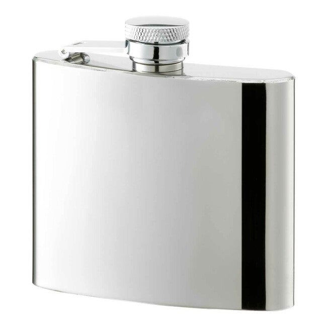 Herbertz Φλατζάρα 140 ml Γυαλισμένο Ανοξείδωτο Ατσάλι, 9,5 cm