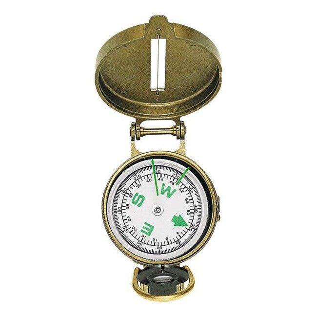 Herbertz Scout Πυξίδα 7,4 cm, Αλουμινένια Θήκη, Χρυσό, Διαίρεση 360 Μοιρών / 64 Γραμμών
