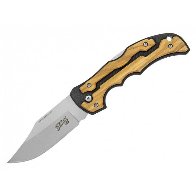 Herbertz Σακάκι Μαχαίρι Taschenme 9cm, Olive/G10