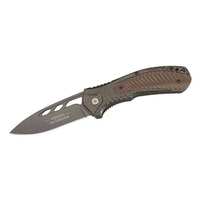 Herbertz TOP-Collection Μαχαίρι Τσέπης 8,7 cm, αμμώδες καφέ, G10, νάιλον θήκη