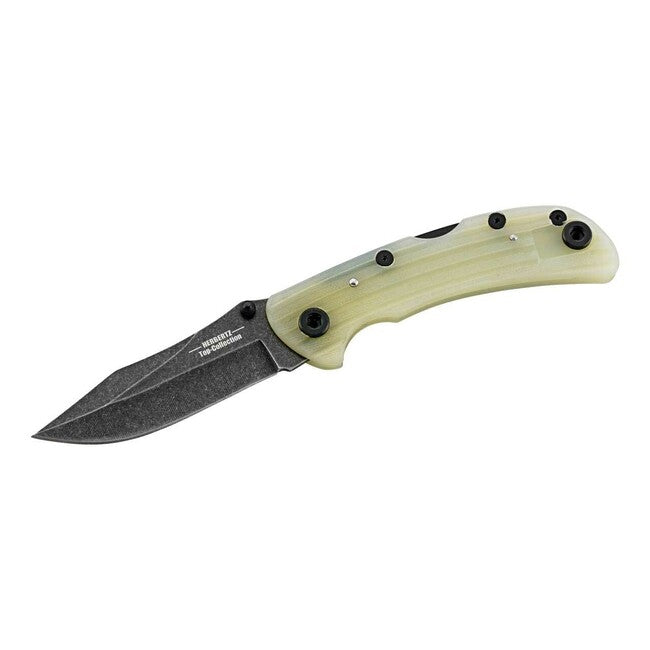 Herbertz TOP-Collection Μαχαίρι Τσέπης 9 cm, Διάφανο, G10, Θήκη Nylon
