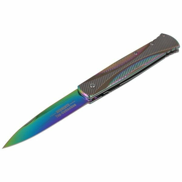 Herbertz TOP-Collection Μαχαίρι Τσέπης, 9 cm, Τιτάνιο, Ιριδίζον Φινίρισμα