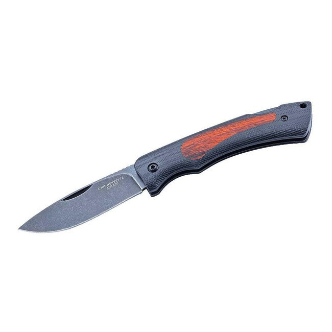 Herbertz Μαχαίρι Τσέπης Τζέντλμαν 7,5cm G10 Pakka Ξύλο, Μαύρο