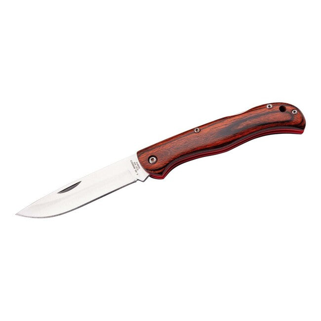 Herbertz Μαχαίρι Τσέπης, Ξύλο Pakka Καφέ, 8,4cm
