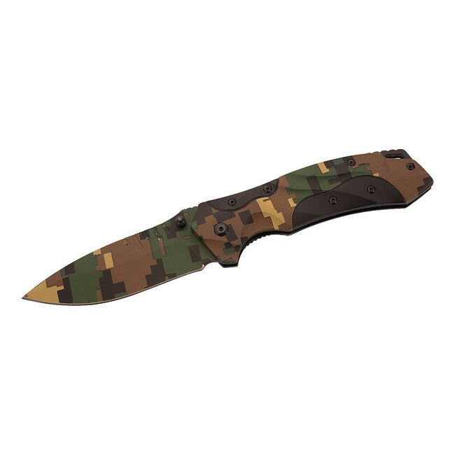 Herbertz Μαχαίρι Τσέπης Αλουμίνιο, Digital Camo, 8,7 cm