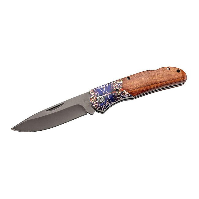 Herbertz Μαχαίρι Τσέπης, Cocobolo, Έγχρωμη Εκτύπωση, 9,5 cm