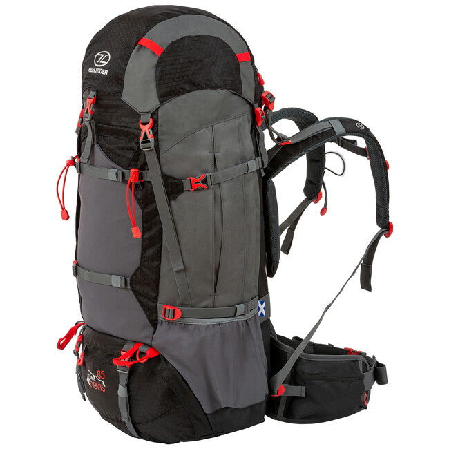 Highlander Ben Nevis Σακίδιο 85 L, μαύρο
