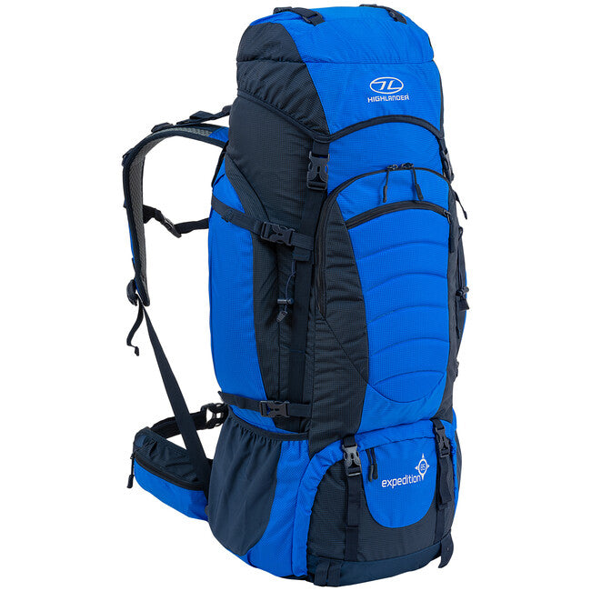 Highlander Σακίδιο πλάτης Expedition 85 L, μπλε