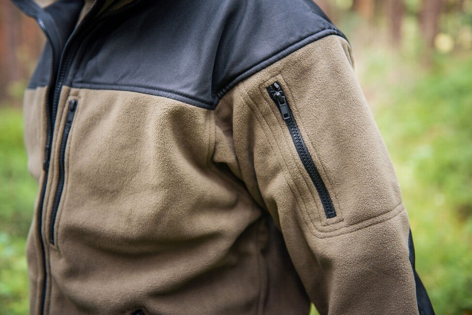 Helikon-Tex Classic Army Φλις Ενισχυμένο Μπουφάν, Μαύρο