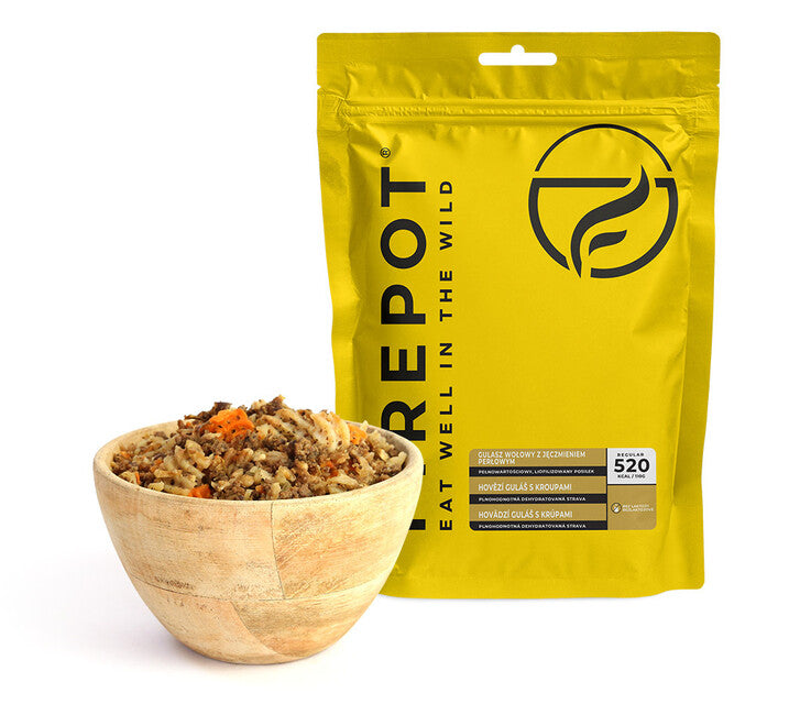 Firepot Γουλάς Βοδινό με Κριθαράκι 110g