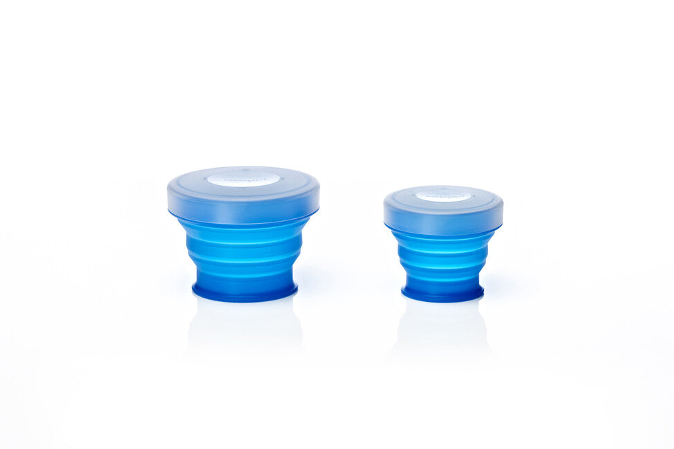 Humangear Go Cup Σκληρό Κύπελλο Ταξιδίου Πτυσσόμενο, Μπλε, 118 ml