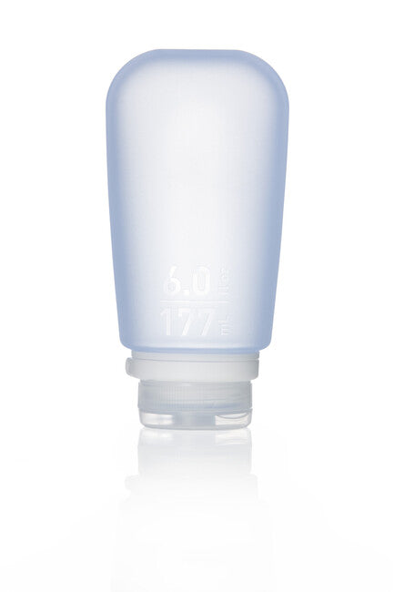 Humangear GoToob+ Σιλικόνη Φιάλη Ταξιδίου 177 ml, Μπλε