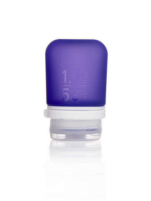 Humangear GoToob+ Φορητό Μπουκάλι/Δοχείο Σιλικόνης, 53 ml, Μωβ